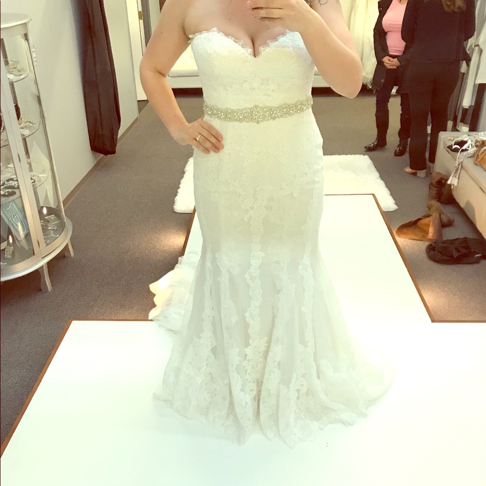 Sophia Tolli wedding gown